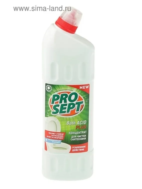 Усиленное средство для ухода за сантехникой Bath Acid Plus Концентрат