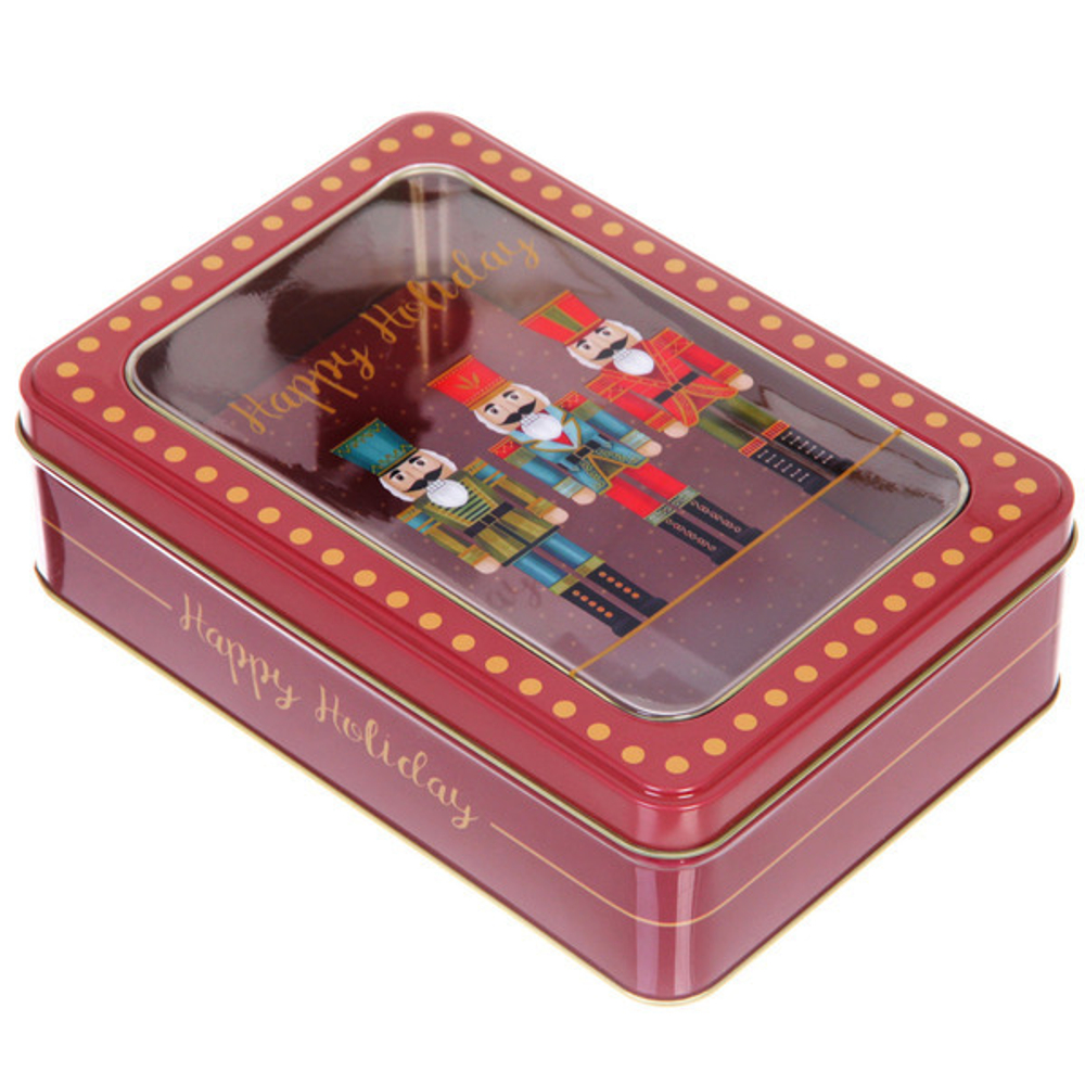 Банка жестяная «Щелкунчик» 19*13*5,7см