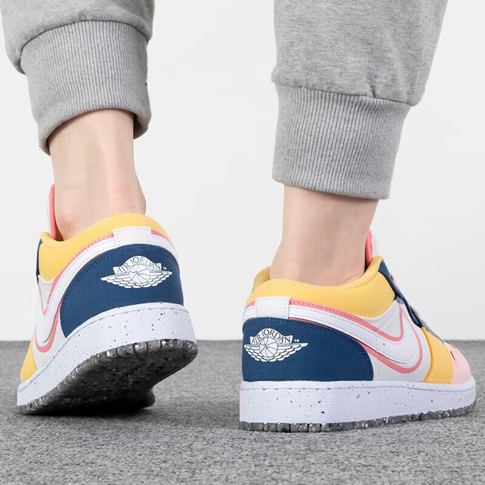 Jordan 1 Low SE Multi Canvas GS