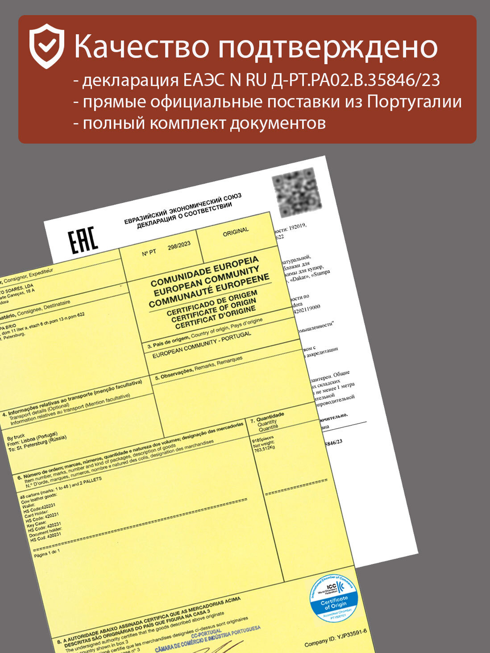 DKB1109R Castanho - Портмоне Dakar с RFID защитой