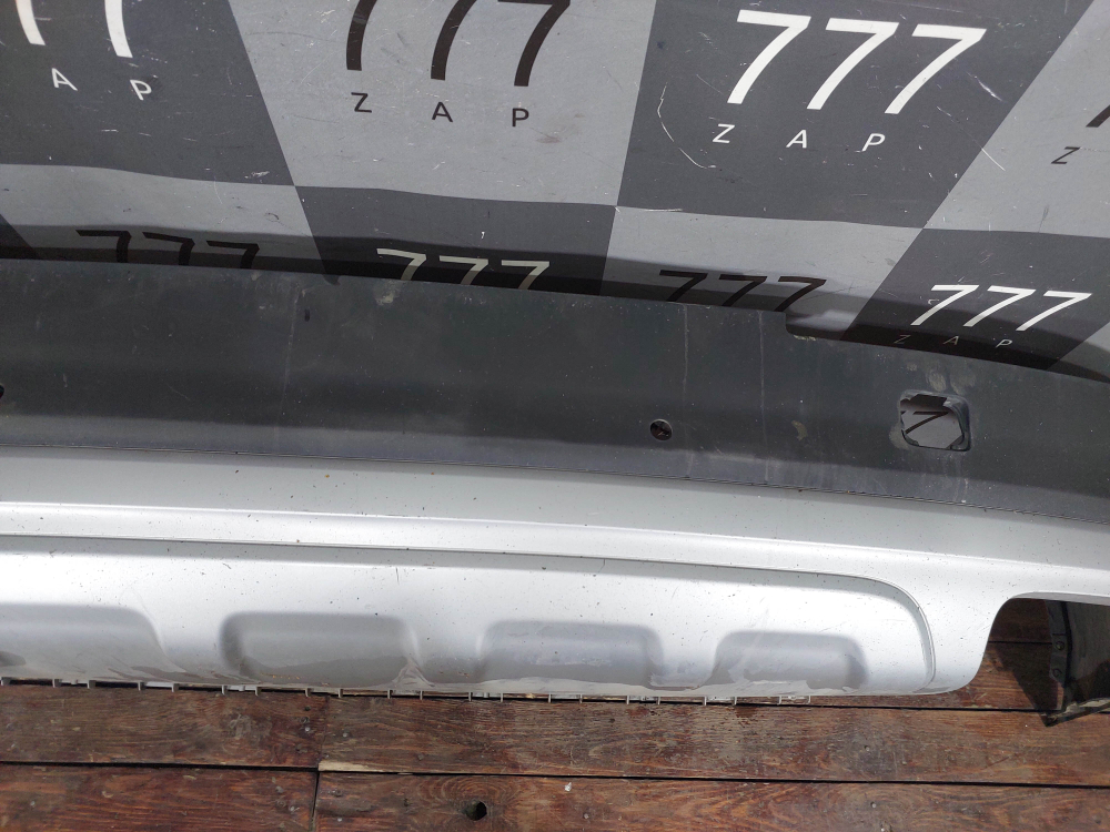 Юбка заднего бампера Audi Q7 (4M) 15-нв Б/У Оригинал 4M0807527A