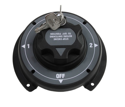 Выключатель массы 4 положения 310Ф 12-36В с ключом