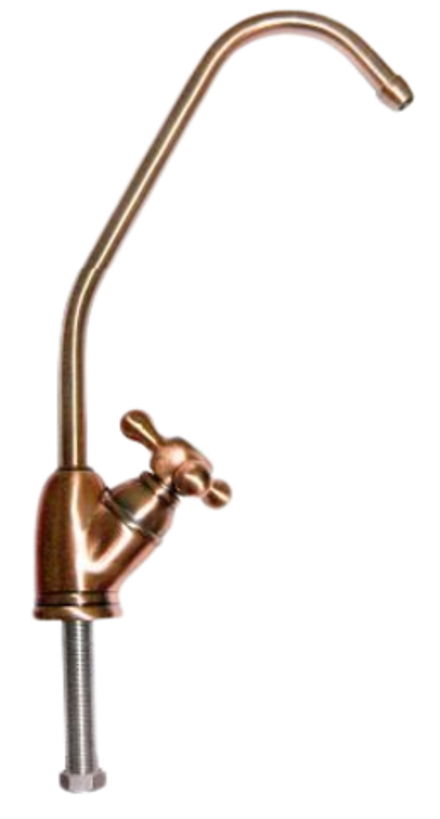 Кран F-07-2BC-L-R с керамическим переключателем 7,5см, "под медь"), R