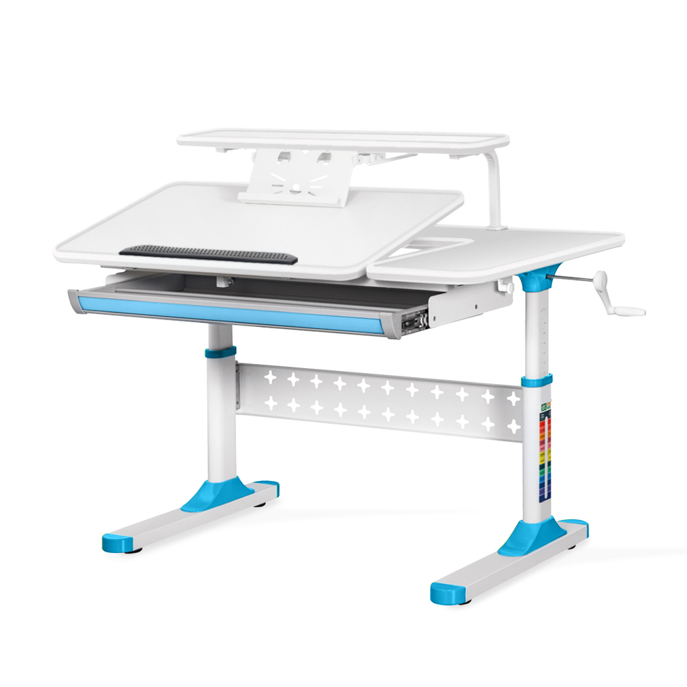 Письменный стол для школьников Ergokids Aspen с полкой S-50