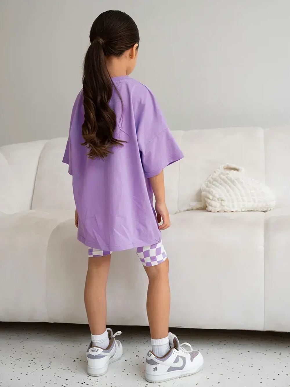 Футболка для девочки оверсайз