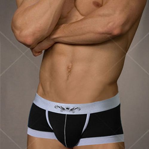 Мужские трусы хипсы Asitoo Silveredge Hip Boxer Black