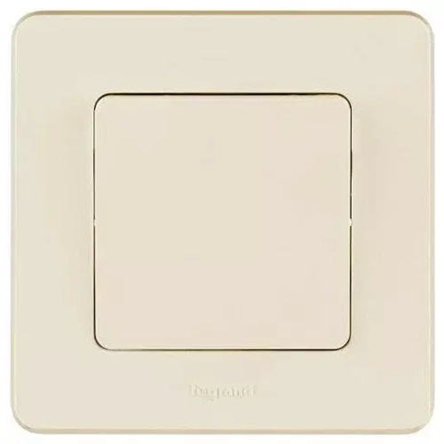 INSPIRIA Переключатель 1-кл. слоновая кость 673651