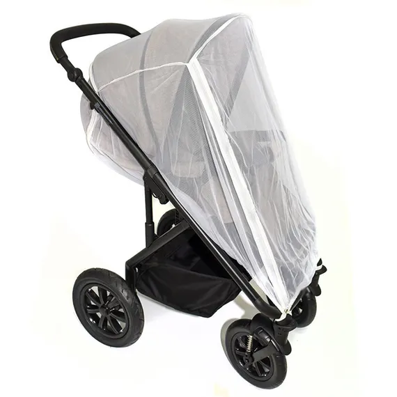 Москитная сетка на всю коляску белая