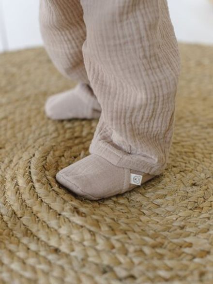 Пинетки муслиновые "Латте" 0+