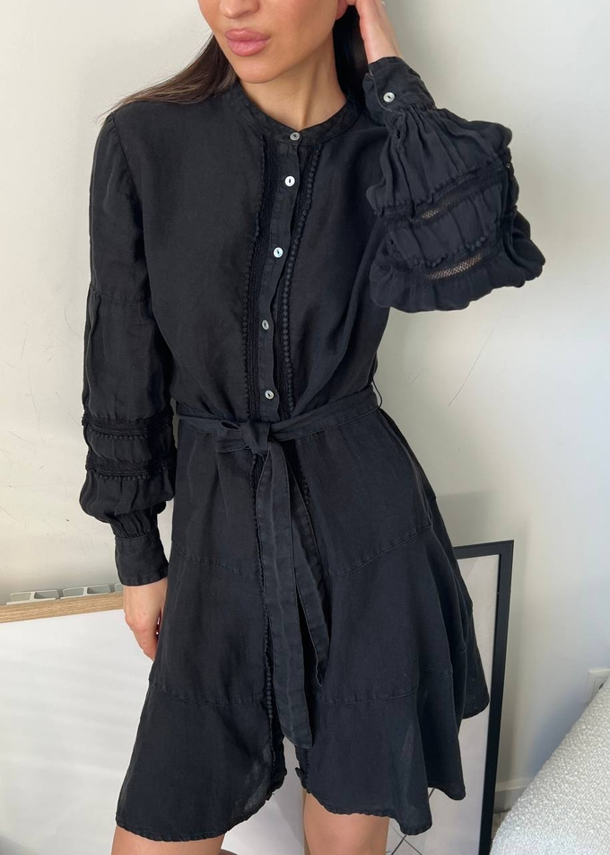 Льняное платье 120% Lino, S