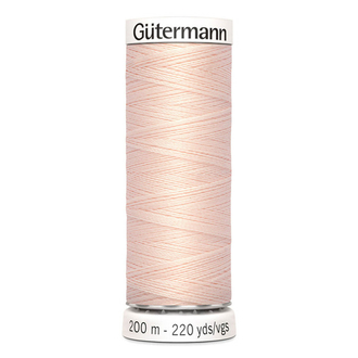 Нить Sew-All 200 м, Gutermann, 210 нежная нуга