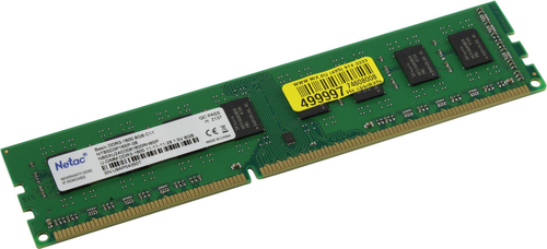 Netac Basic <NTBSD3P16SP-08> DDR3 DIMM  8Gb  <PC3-12800> CL11