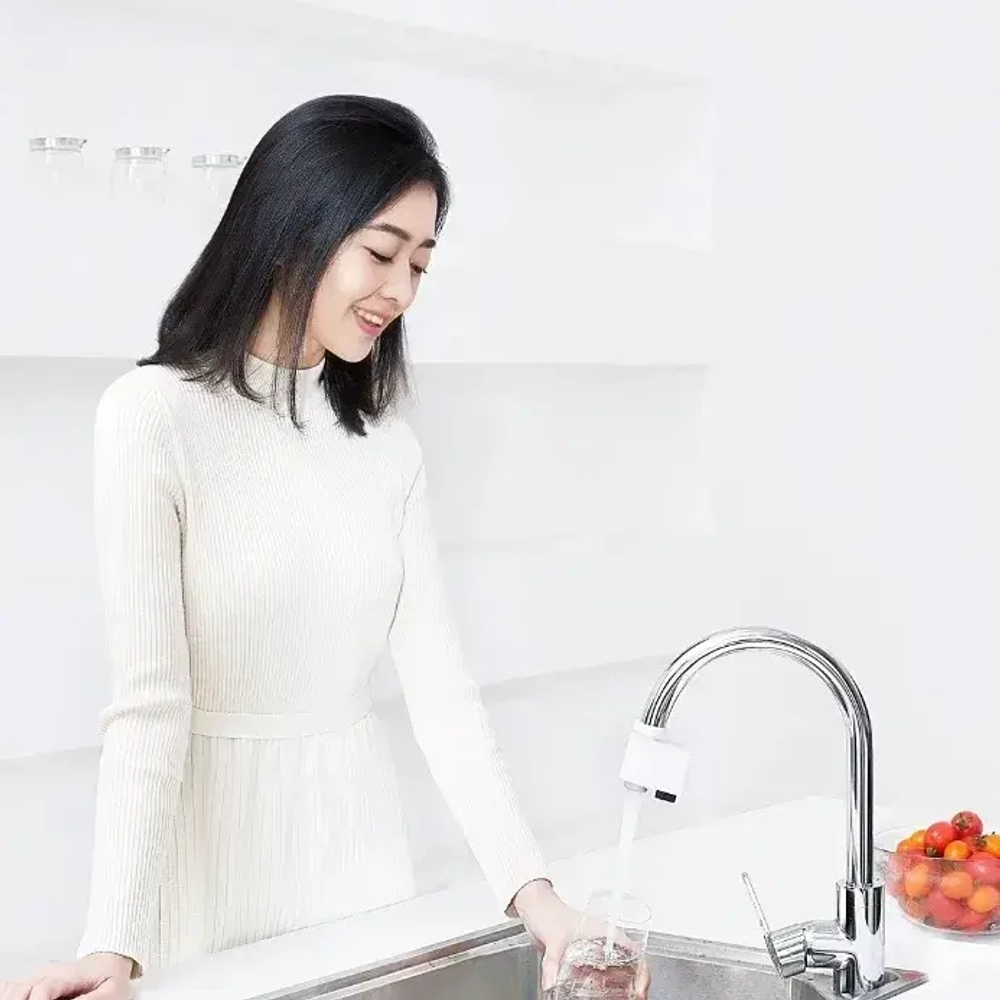 Сенсорная насадка для крана Xiaomi Smartda Induction Home Water Sensor (HD-ZNJSQ-06)