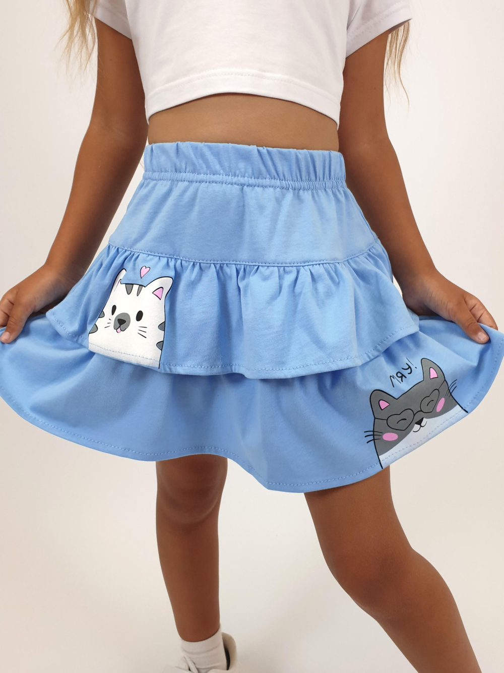 715-10 Юбка для девочки