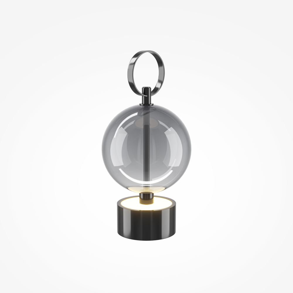 Настольная лампа аккумуляторная Maytoni Double Moon MOD478RL-L3B3K