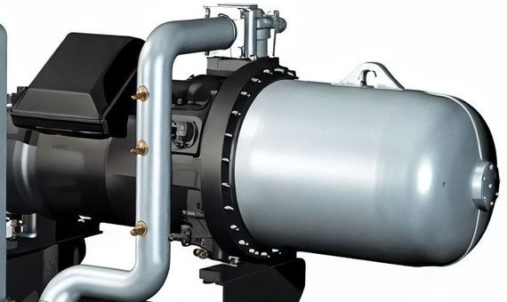 Чиллер с водяным охлаждением Dantex DN-440VGMC/SM — (1)