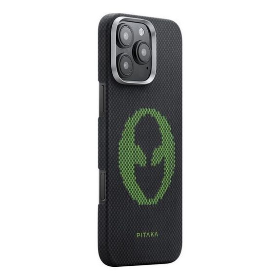 Чехол Pitaka Aries Tactile Woven Case для iPhone 16 Pro Max Alien (KI1601ALP)