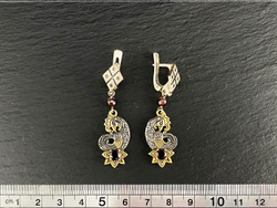 Серьги "Курочка Ряба"