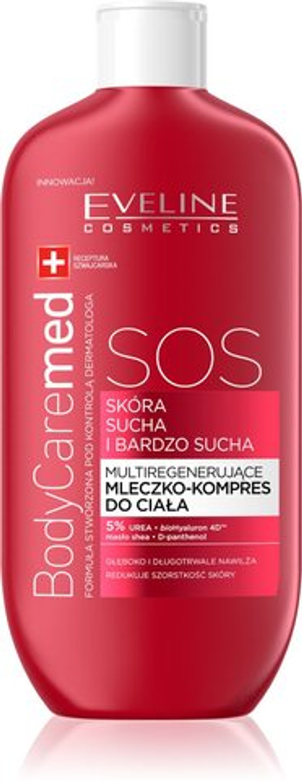 Eveline Cosmetics Extra Soft SOS - регенерирующее молочко для тела для очень сухой кожи /   350  ml  / GTIN 5901761901313