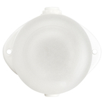 Светильник ЭРА НББ 02-60-001 для бани и сауны керамика/стекло прямой IP54 E27 max 60Вт белый НПБ400