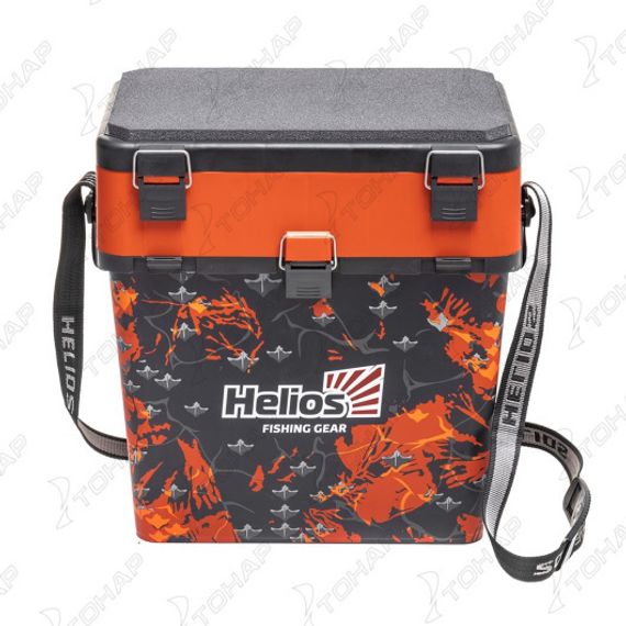 Ящик рыболовный зимний SHARK оранжевый (HS-IB-19-SHO) Helios