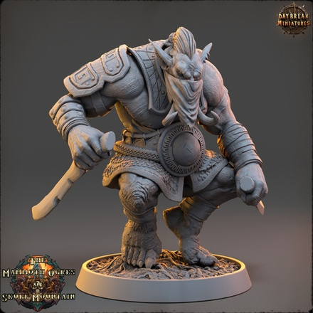 Stabber Talarius - The Mammoth Ogres of Skull Mountain