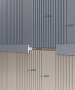 Cosca Decor. Панель RP022, 156х12x2800мм, Экополимер