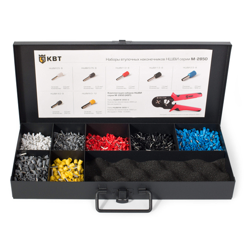Набор втулочных наконечников М-2850-0 КВТ