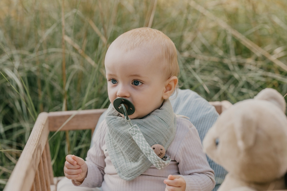 Держатель для пустышки BIBS - Sage/Ivory