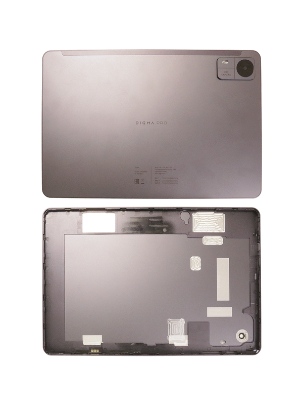Задняя крышка с рамкой для Digma Pro Zoom (Темно-серая)