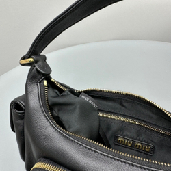 Miu Miu Nappa Leather Pocket Bag 21 cm