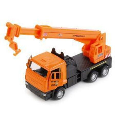 Модель ин. мет. "КамАЗ. Автокран" 12см. SB-16-23WB (Технопарк)