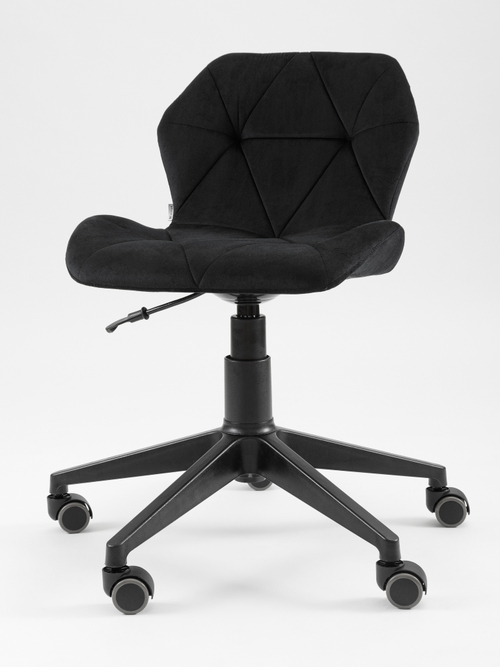 Кресло компьютерное MyFar Честер черный велюр MF1047-1