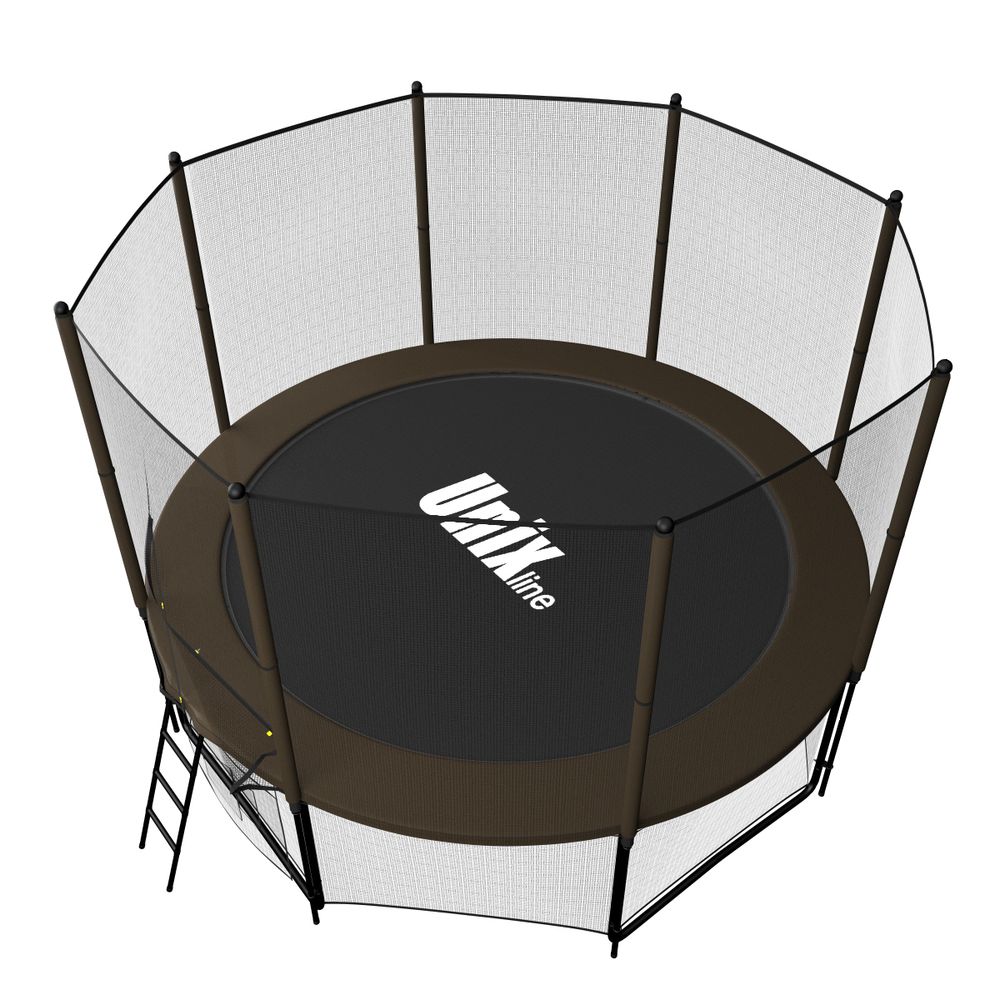 Батут UNIX line Black&Brown 10 ft (outside)