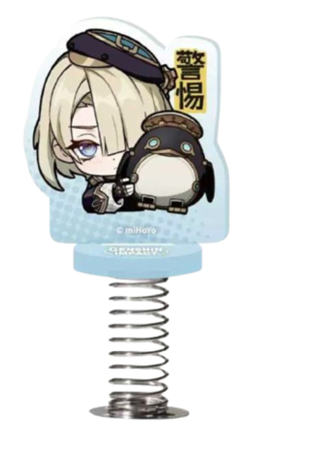 Акриловая фигурка на подставке Genshin Impact Chibi Expression Freminet