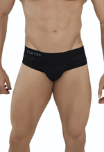 Черные трусы-брифы с эффектом перфорации Zurich Brief (Размер: XL) (Цвет: черный)