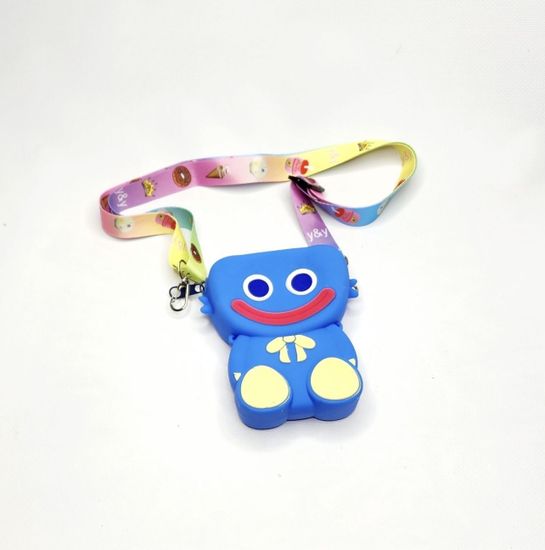 Детская-сумка "Хаги Ваги" синяя, с ремешком