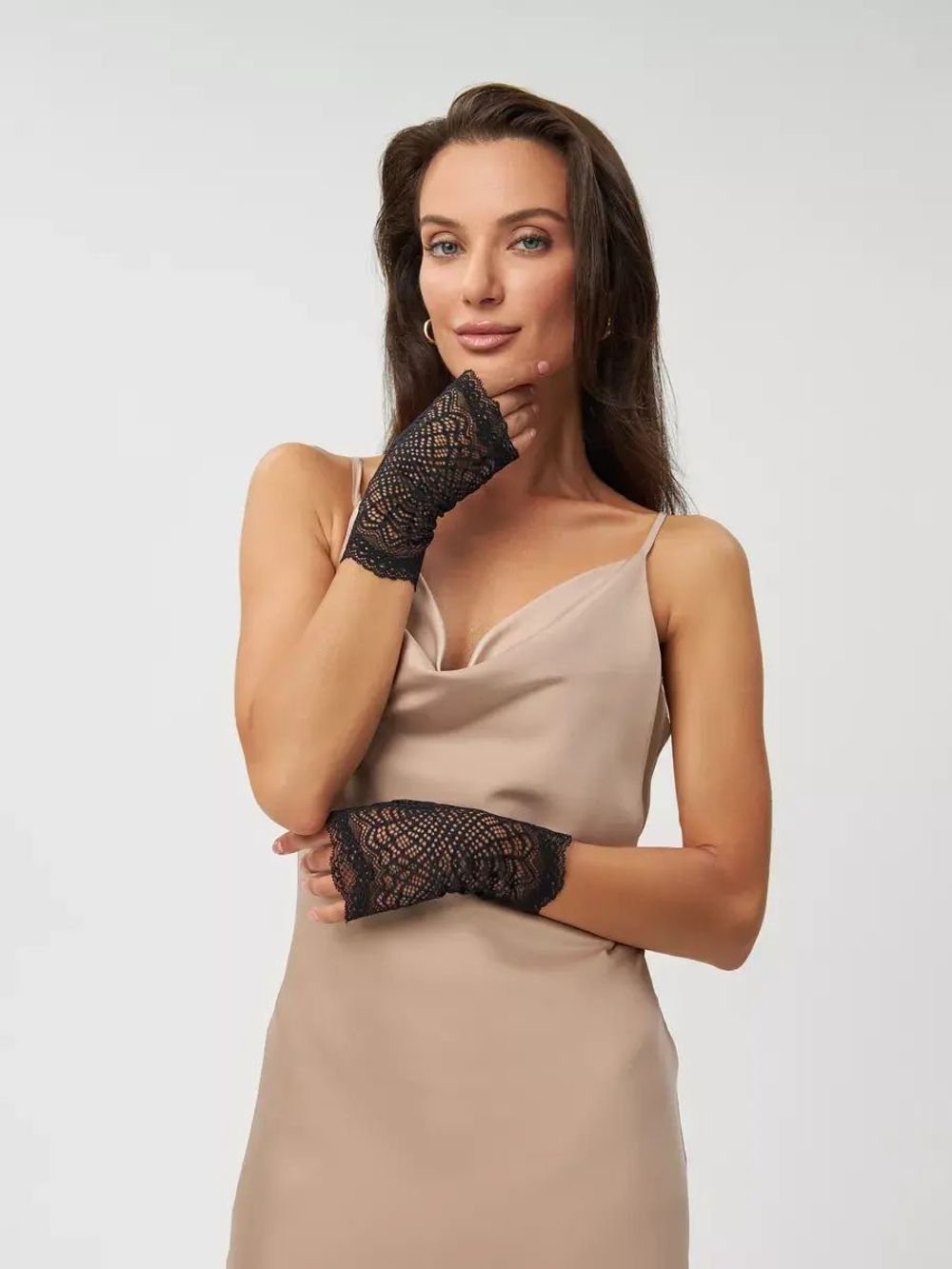 Митенки (розовый 7)