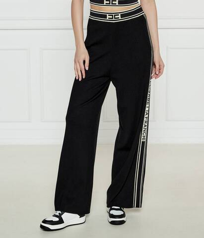 Трикотажные штаны Elisabetta Franchi - черный(KP65S51E2)