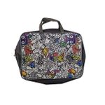 Папка с ручками А4, Канцбург 3Ш48, широкая, Графити, ткань, молния