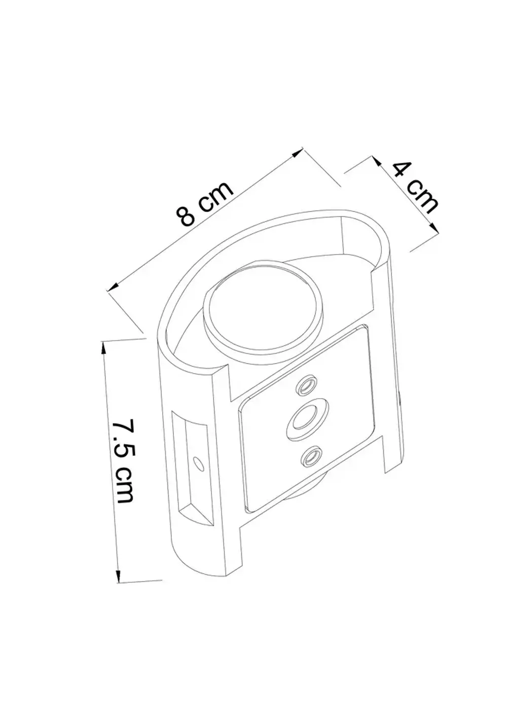 Фасадный светильник Arte Lamp