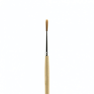 Кисть Синтетика круглая №1 "Школьник" (Альбатрос)