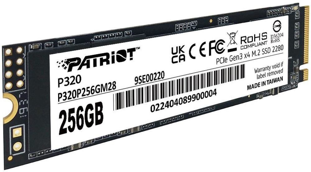 Накопитель SSD M.2 2280 Patriot Memory P320
