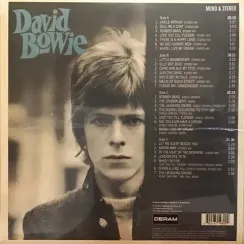 David Bowie – David Bowie Coloured Clear & Green Cloudy LP