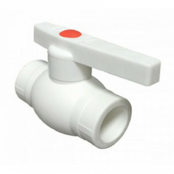 Кран шаровой PP-R d20 Белый ( упак. 4шт. ) VALFEX 10144020