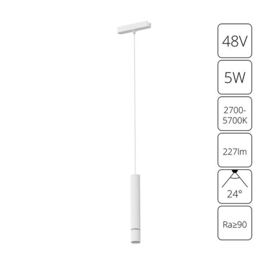 Магнитный трековый светильник Arte Lamp RAPID A2959PL-1WH