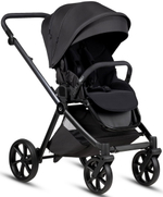 Детская коляска Tutis Mio 3 Plus Black Edition New 4 в 1 с автокреслом Elo Lux EduSky Black и базой 1622060 Obsidian