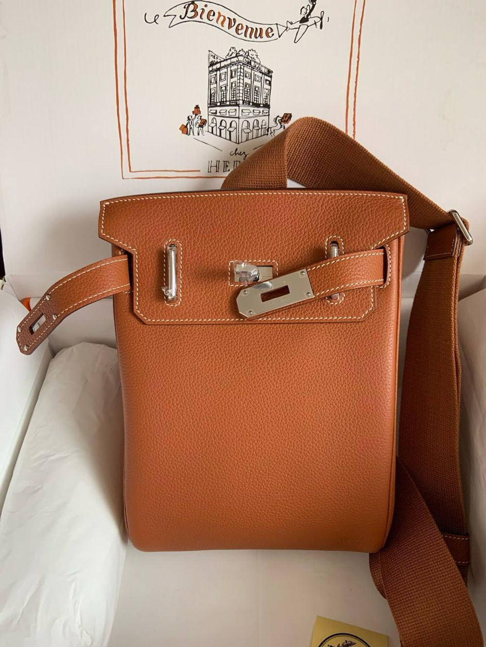 Сумка-слинг Hermes, арт. 483163698