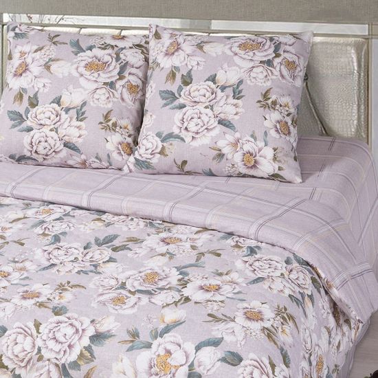 Семейный комплект постельного белья Флоретта бязь Зима-Лето
