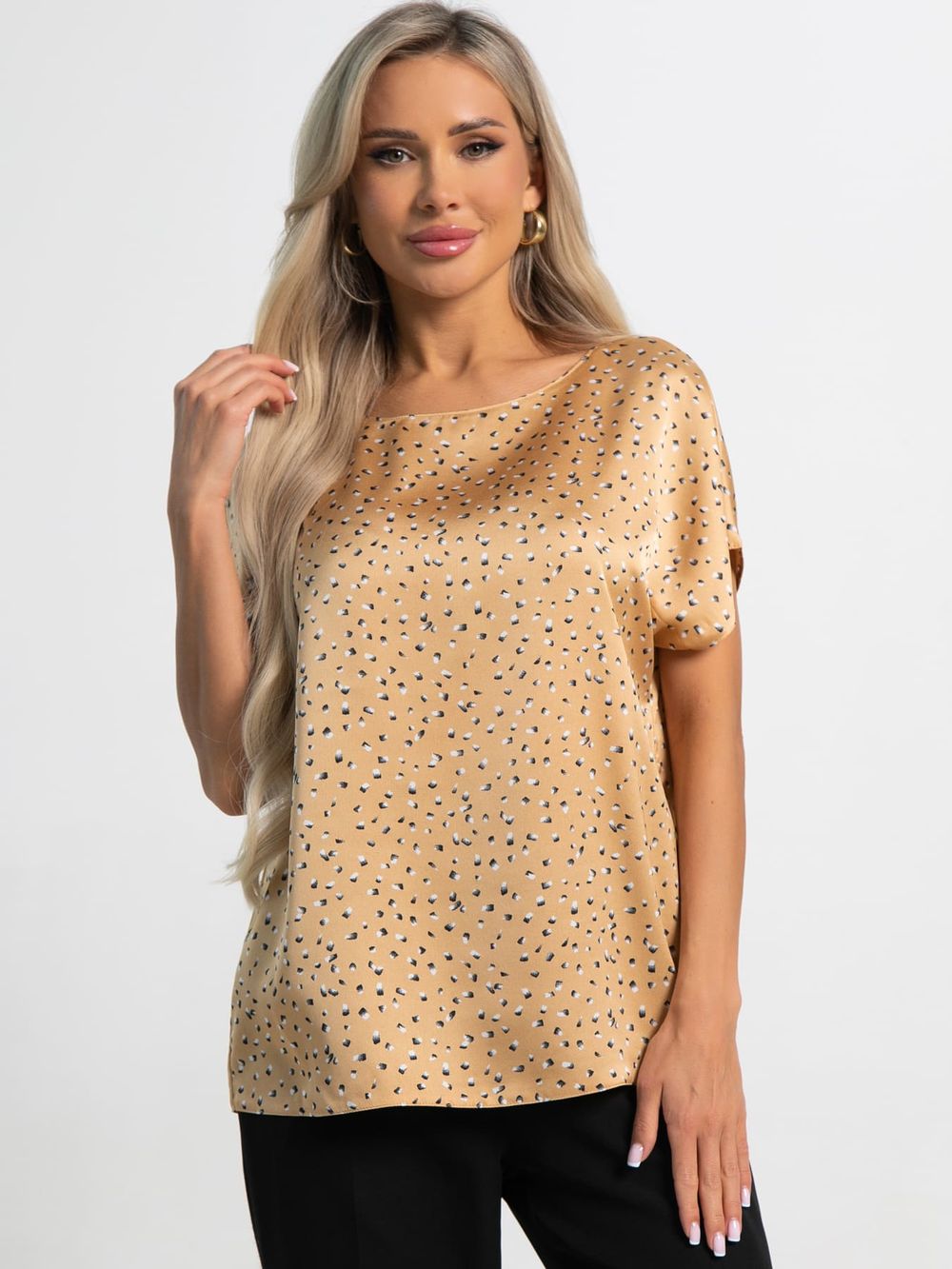 Блуза Верный выбор (бежевая) Б15444-50М LT Collection